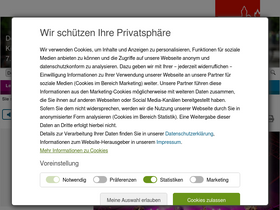 'meineveranstaltungen.nuernberg.de' screenshot