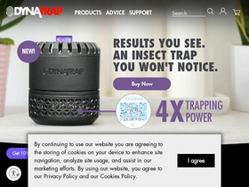'dynatrap.com' screenshot