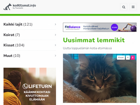 'kodittomat.info' screenshot