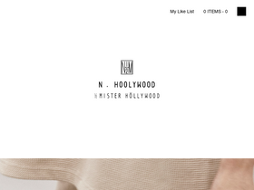 'n-hoolywood.com' screenshot
