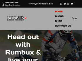 rumbux.com homepage screenshot