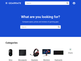 'gearrate.com' screenshot