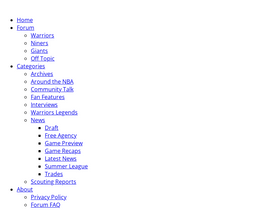 'warriorsworld.net' screenshot