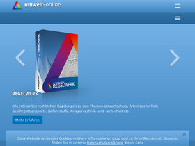 'umwelt-online.de' screenshot