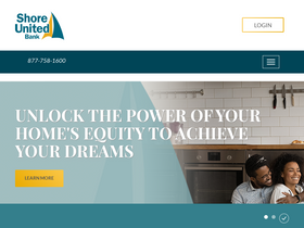 'shoreunitedbank.com' screenshot