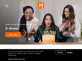 'sahomeloans.com' screenshot