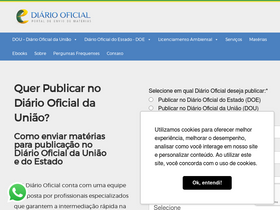 'e-diariooficial.com' screenshot