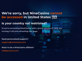 'ninecasino.com' screenshot