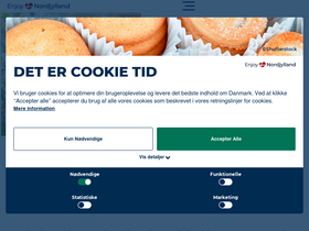 'enjoynordjylland.dk' screenshot