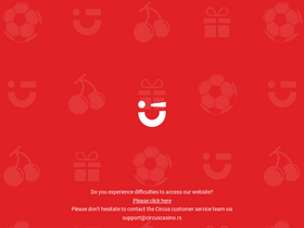 'circusbet.rs' screenshot