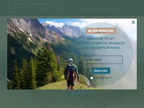 outdoor-pack.com homepage screenshot