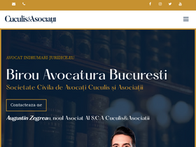 'indrumari-juridice.eu' screenshot