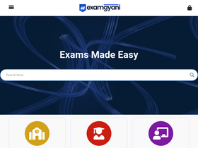 'examgyani.com' screenshot