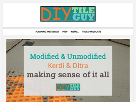 'diytileguy.com' screenshot