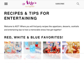 'alekasgettogether.com' screenshot