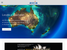 'allergy.org.au' screenshot