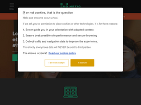 'hetic.net' screenshot