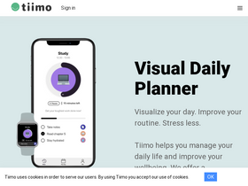 'tiimoapp.com' screenshot