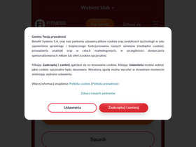 'fitness-academy.com.pl' screenshot