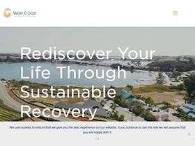 'westcoastrecoverycenters.com' screenshot