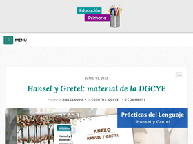 'blogedprimaria.blogspot.com' screenshot