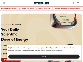 striples.com homepage screenshot