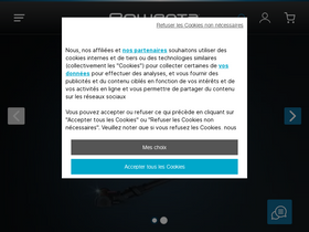 'rowenta.fr' screenshot