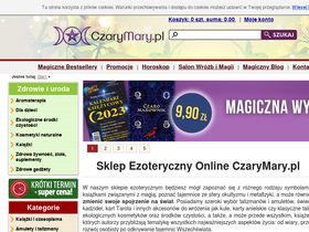 'czarymary.pl' screenshot