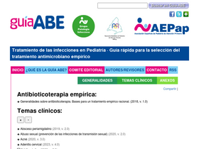 'guia-abe.es' screenshot