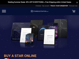 'starregistration.net' screenshot