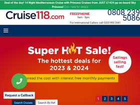 'cruise118.com' screenshot