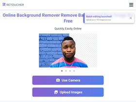 'retoucher.online' screenshot