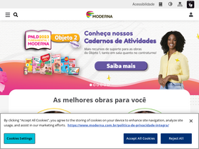 'web.moderna.com.br' screenshot