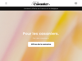 Lecasanier homepage screenshot