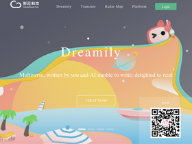 'caiyunapp.com' screenshot