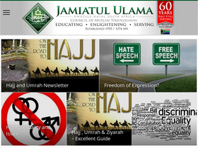 'jamiat.org.za' screenshot