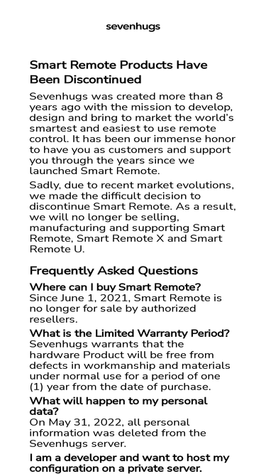 support.sevenhugs.com