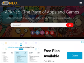 'apknec.com' screenshot