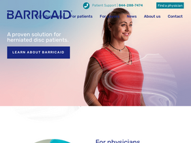 'barricaid.com' screenshot