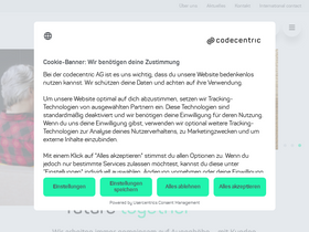 'codecentric.de' screenshot