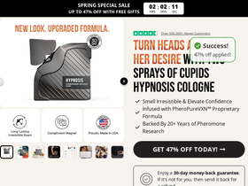 Try Cupids homepage screenshot