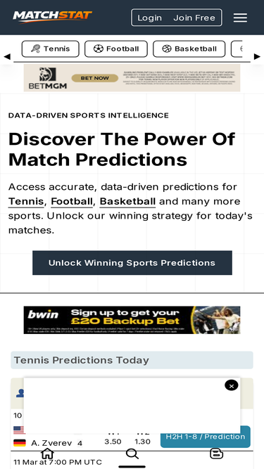 tennis.matchstat.com