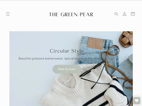 thegreenpear.com.au homepage screenshot