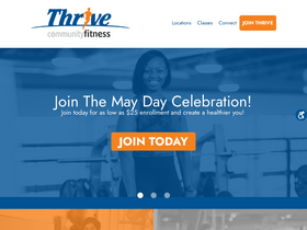 'thrivecf.com' screenshot