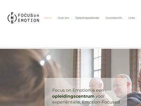focusonemotion.be homepage screenshot