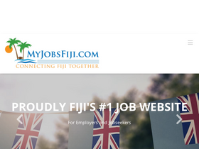 'myjobsfiji.com' screenshot