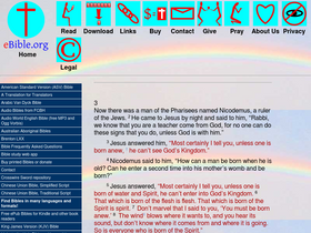 'ebible.org' screenshot
