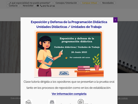 'cede.es' screenshot