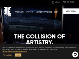 'iconcollective.edu' screenshot