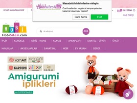 'hobisitesi.com' screenshot